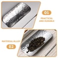 thumbnail image 3 of Worgeous 1 Set Alloy Tea Leaf Scoop Storage Dish Tea Accessories Holder, 3 of 8