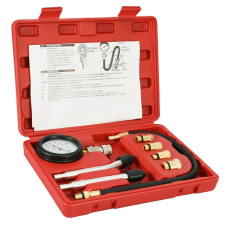 

Andoer 8PCS Gasoline Engine Tester Cylinder Gas Engine Set Automotive Tool Gauge for Car & Truck