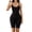 Black, variant on Women's Control Slip Shapers Full Body Shapewear Bodysuits Seamless Thigh Slimmer One Piece Jumpsuit