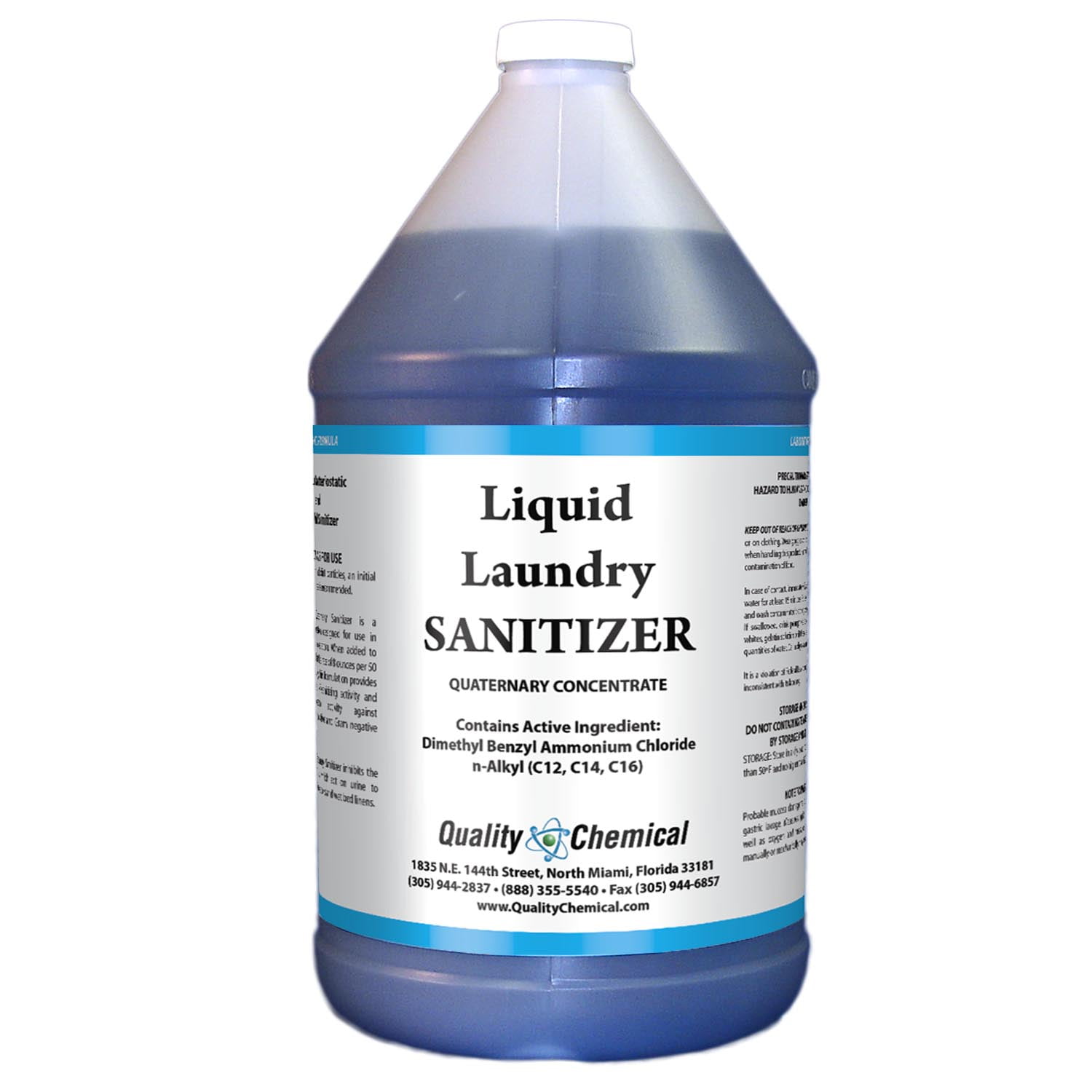 Laundry Sanitizer Liquid Additive Household / Commerical 1 gallon