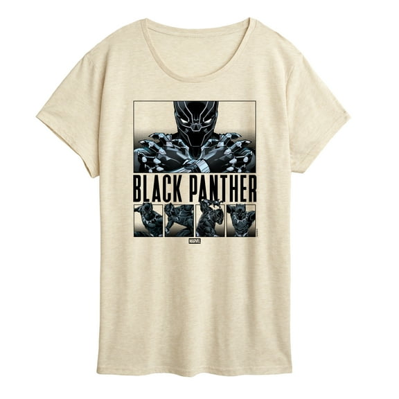 Marvel - Black Panther Grid - Women's Short Sleeve Graphic T-Shirt