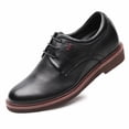 thumbnail image 3 of CMR CHAMARIPA Dress Elevator Shoes - Black Tall Men Shoes - High Heel Dress Shoes For Men 7 CM / 2.76 Inches, 3 of 6