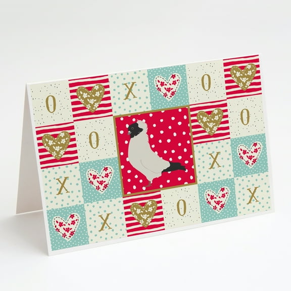 Nun Pigeon Love Greeting Cards and Envelopes Pack of 8