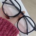 thumbnail image 5 of Large Frame Glasses Block Blue Light 0 Diopter Computer Gaming Glasses for Fashion Lady, 5 of 5