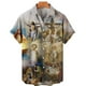 thumbnail image 4 of Camisetas gráficas de Jesucristo para hombres, ropa con estampado 3D, camisas hawaianas de playa, camisetas de manga corta Y2K, ropa vintage, blusa con solapa, 4 of 5
