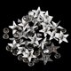 thumbnail image 4 of 20x Remaches de Estrella de Metal Sunnimix Clavos para Bolsa Zapatos Cuero Dorado 13 mm plata, 4 of 8