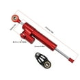 thumbnail image 4 of Zootealy Aluminum Alloy Motorcycle Steering Stabilizer Damper - Lightweight Universal Front Wheel Stability Enhancer - Black, Red, Gold Options, 4 of 6
