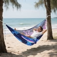 thumbnail image 6 of Wobogo Luminous Jellyfish Camping Hammocks 330 lb Capacity with Tree Straps and Hanging Pockets for Outside Hiking Beach Backpack Travel, 6 of 8