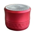 thumbnail image 2 of Latrodar New Card Mini Bluetooth Speaker Metal High Safe&Non-Toxic le Gift Sound System Red Home Gadgets, 2 of 5