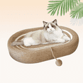 thumbnail image 4 of 61cm extra large sisal cat scratching board, no chipping and scratching resistant hemp rope cat bed integrated cat claw plate basin large cat claw grinding sofa, sturdy resistant cat furniture, 4 of 7
