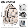 thumbnail image 7 of Aplkyhs Backpack for Students 6-18 Multi-pocket Lightweight Water Resistant 17 Inch School Bag for Elementary Middle High School Panda Basketball, 7 of 7