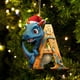 thumbnail image 4 of 26 letras colgantes de Navidad 2D lindo dragón bebé colgante adorno de árbol decoraciones de encanto acrílico hogar árbol de Navidad adornos regalos, 4 of 5