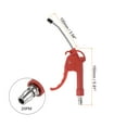 thumbnail image 2 of Alta Presión Aire Soplado Pistola Inoxidable Acero Polvo Soplador con 3.94" Largo Ángulo Boquilla para Coche Ordenador, Rojo, 2 of 4