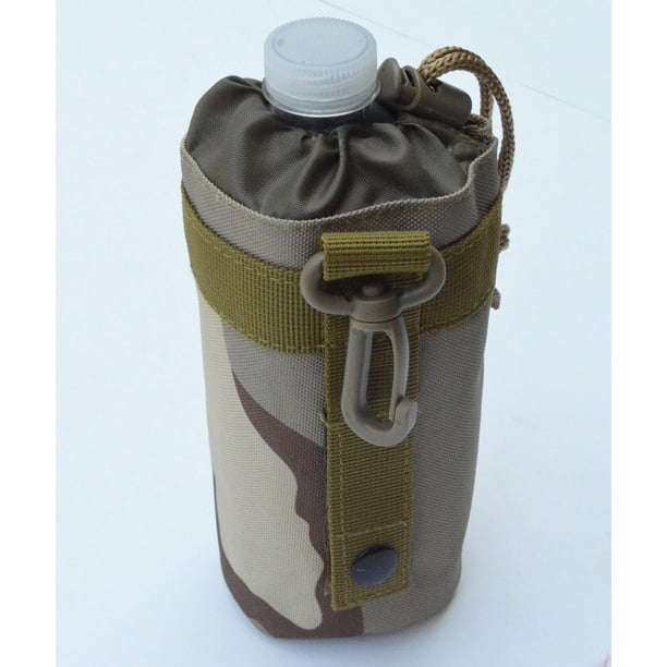 Molle Water Bottle Carrier Pouch Add On For Utility Bag Back Pack Desert Camo Walmart Com Walmart Com