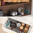 thumbnail image 3 of Collapsible Bottle Drying Rack KORRTFID Foldable Starlight Gray, 3 of 9