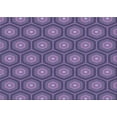 thumbnail image 1 of Ahgly Company Indoor Rectangle Patterned Crocus Purple Area Rugs, 7' x 9', 1 of 6
