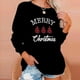 thumbnail image 4 of Pntutb Tops de mujer Suéter de cuello redondo con estampado navideño Blusa suelta Sudadera sin capucha Pntutb Pntutb-3639, 4 of 7