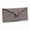 Grey, variant on Genuine Leather Women Wallets Fashion Lock Long Purse First Layer Of Cowhide Female Wallet Clutch Bag Thin Envelope Billfold
