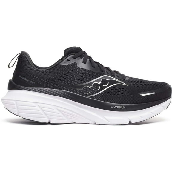 Saucony Guide 18 - Men's, Black/White, 10.5