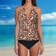 thumbnail image 2 of MKLEKYY Trajes De Baño Hombre Natacion Womens Tankini Swimsuits V Neck Tankini Tops With Bikini Bottom Two Piece Bathing Suits, 2 of 5
