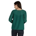 thumbnail image 4 of Moomaya Haut en Dentelle Style Victorien pour Femmes Manches Longues Tunique Décontractée, 4 of 6