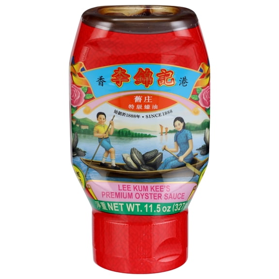 Lee Kum Kee Premium Oyster Sauce (11.5 oz Squeezable - 1 pack) Umami | Perfect for Stir-Frying, Drizzling, Grilling, Roasting, Glazing & Marinades