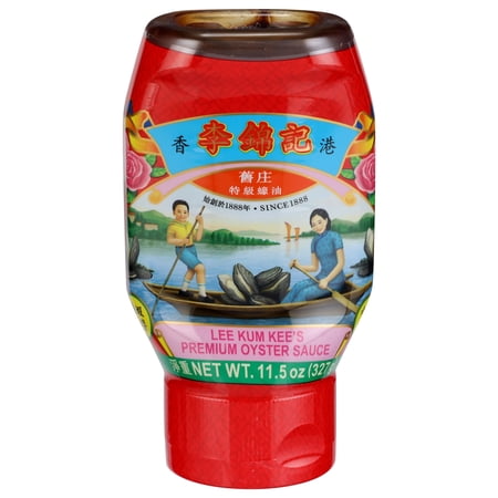 Lee Kum Kee Premium Oyster Sauce (11.5 oz Squeezable - 1 pack) Umami | Perfect for Stir-Frying, Drizzling, Grilling, Roasting, Glazing & Marinades