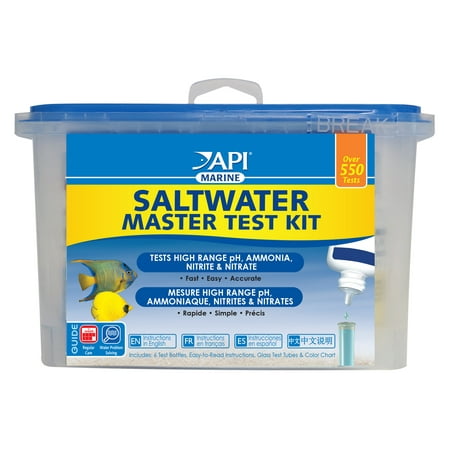 API Saltwater Master Test Kit, Aquarium Water Test Kit, (Best Aquarium Test Kit)