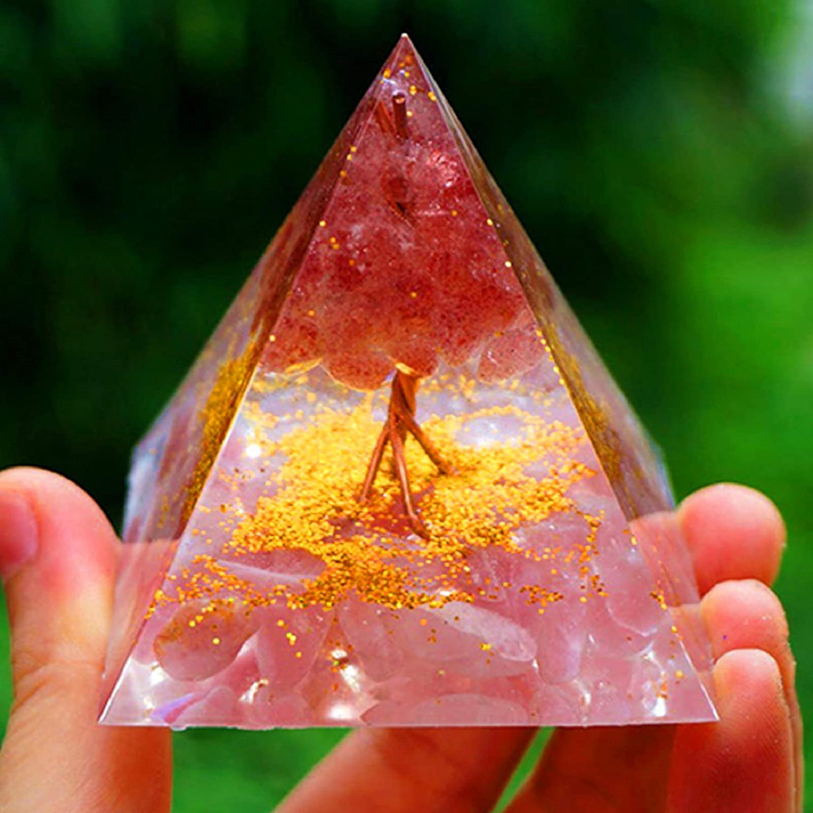 Large Pyramid Molds - Height 15cm/5.9inch, Silicone Resin Molds,DIY  Orgonite Orgone Pyramid,Orgonite Jewelry,Paperweight, Home Decoration –  Let's Resin
