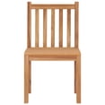 thumbnail image 4 of vidaXL 2/4/6/8x Solid Wood Teak Patio Chairs Garden Outdoor Balcony Lounge, 4 of 14
