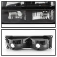 thumbnail image 4 of Hdlts W/Crnr & Prkng Lts 8Pc -Black Fits select: 1994-1998 CHEVROLET GMT-400, 1995-1999 CHEVROLET TAHOE, 4 of 5