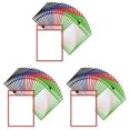 thumbnail image 1 of Reusable Note Holder Pocket Plastic File Bag Dry Erase Sleeve E, 1 of 5