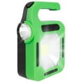 thumbnail image 2 of Solar LED Searchlight 1200mAh USB Rechargeable Spotlight 120 Lumens LED Work Lights with 3 Modes Handheld Camping Lamp COB Floodlight Portable Torch Flashlight, 2 of 10