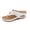White, variant on Navy Platform Wedge Women’S Slippers Casual Open Toe One-Strap Slides Thick Sole Flat Sandals Summer Size 43 1Pc 0.62 Lb