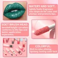 thumbnail image 5 of 18 colores diamante brillo de labios brillo mate brillo líquido lápiz labial impermeable Color perla brillo de labios Sexy tinte de labios Cosmeti, 5 of 5
