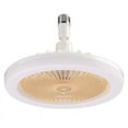 thumbnail image 3 of Ventilador de aromaterapia LED con control remoto inteligente, luz E27, atenuación ajustable, ventilador pequeño de plástico para dormitorio, luz OVNI, 3 of 5