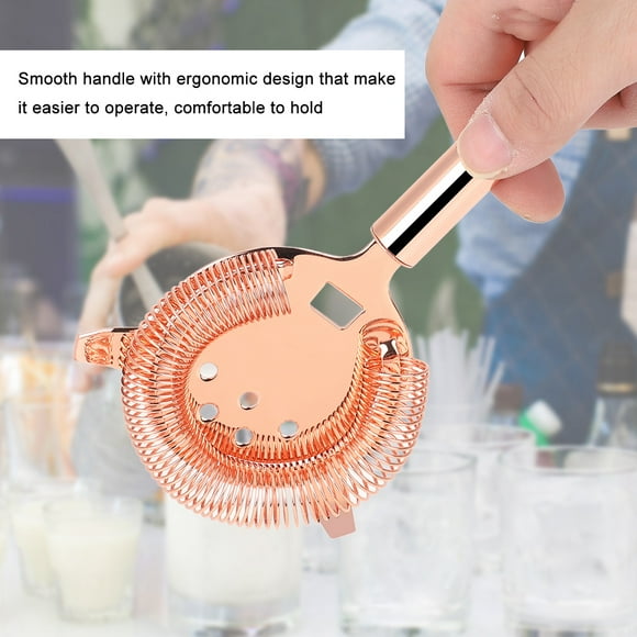 Cocktail Shaker,Stainless Steel Cocktail Strainer Cocktail Strainer Cocktail Mixer Innovative Solution