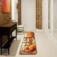 thumbnail image 4 of Dreamtimes Abstract Maple Leaves Hallway Runner Rug 2'x6' Kitchen Rug with Rubber Backing Autumn Window View Non Slip Entryway Rug Runner Washable Soft Area Rug for Hallway Bedroom Kitchen Decor, 4 of 6
