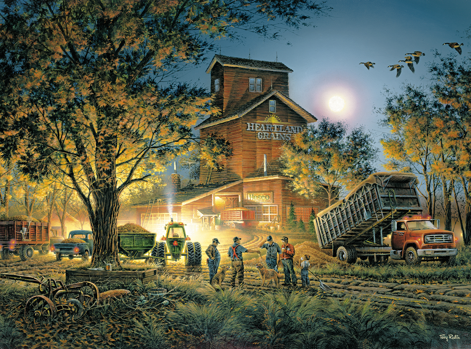 Buffalo Games - Terry Redlin - Bountiful Harvest - 1000 Piece Jigsaw Puzzle
