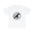 thumbnail image 2 of Flying Moon TRex Dinosaur Cycling Bicycle T-Shirt, 2 of 3