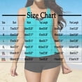 thumbnail image 3 of Levmjia Women's 2026 New Tankini Swimsuit Set, Racerback Striped Top + High Waist Swim Shorts, Nylon Spandex Mix, S - 3XL Plus Size, Tummy Control Workout Swimsuit, 3 of 6