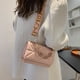 thumbnail image 4 of Bolso de hombro para mujer, estilo vintage, de piel sintética, clásico, tipo clutch, color rosa, 4 of 5