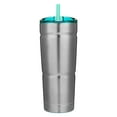 thumbnail image 3 of Bubba 24 Ounce Envy Stainless Steel Island Teal Tumbler with Straw, 3 of 4