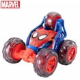thumbnail image 2 of Figura de anime Marvel Spider-Man Iron Man, creativo, genial y atractivo, coche acrobático con control remoto, coche rodante, coche de juguete todoterreno para niños, 2 of 5