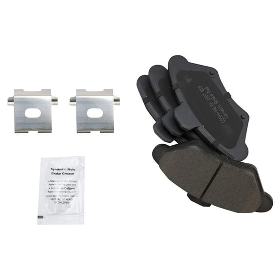TRQ Front Ceramic Brake Pads Set Kit for Mustang Thunderbird Cougar BFA73171 Fits select: 1998 FORD MUSTANG, 1994 FORD MUSTANG GT