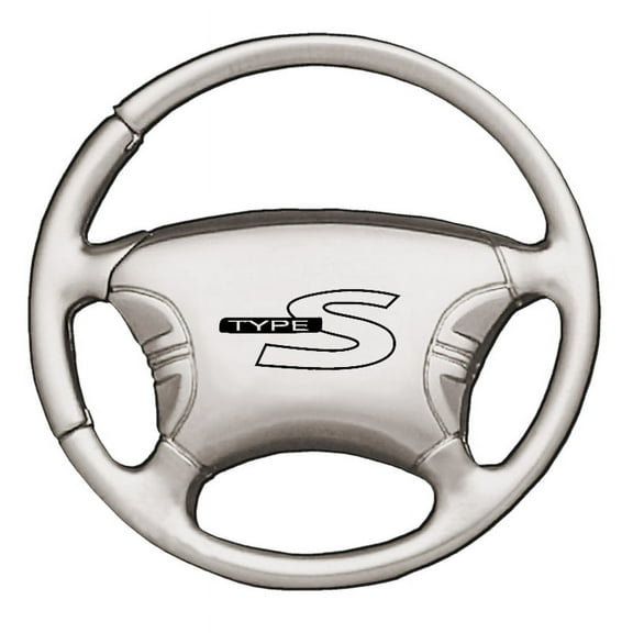 Acura Type-S Steering Wheel Key Chain (Silver)