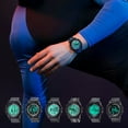 thumbnail image 3 of Montre de Sport Étanche pour les Fêtes avec Rétroéclairage LED, Montre-Bracelet Numérique Tendance avec Alerte pour Garçons, 3 of 9