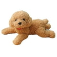 thumbnail image 2 of Sioweci Dog Doll Soft Lifelike Teddy Dog Stuffed Animal Exquisite Workmanship Cartoon Stuffed Doll Toy for Kids Khaki L, 2 of 13