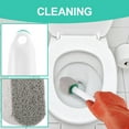 thumbnail image 4 of Lumikrypt Pumice Stone Toilet Bowl Cleaner, Pumice Toilet Scrubber Toilet Bowl Stain, Bathroom Cleaner Brush Toilet Wand Refills with 18CM Long Handle, 1 Wand+10 Pumice Stones, 4 of 7
