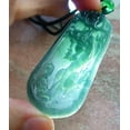 thumbnail image 6 of Icy Green Natural A Jade jadeite Pendant Dragon Necklace 677031 TN, 6 of 10